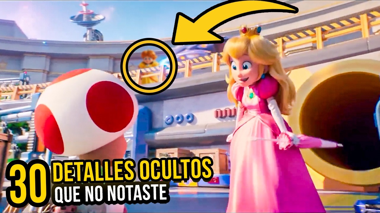 30 DETALLES OCULTOS que NO NOTASTE en THE SUPER MARIO GALAXY MOVIE [SPOILERS]