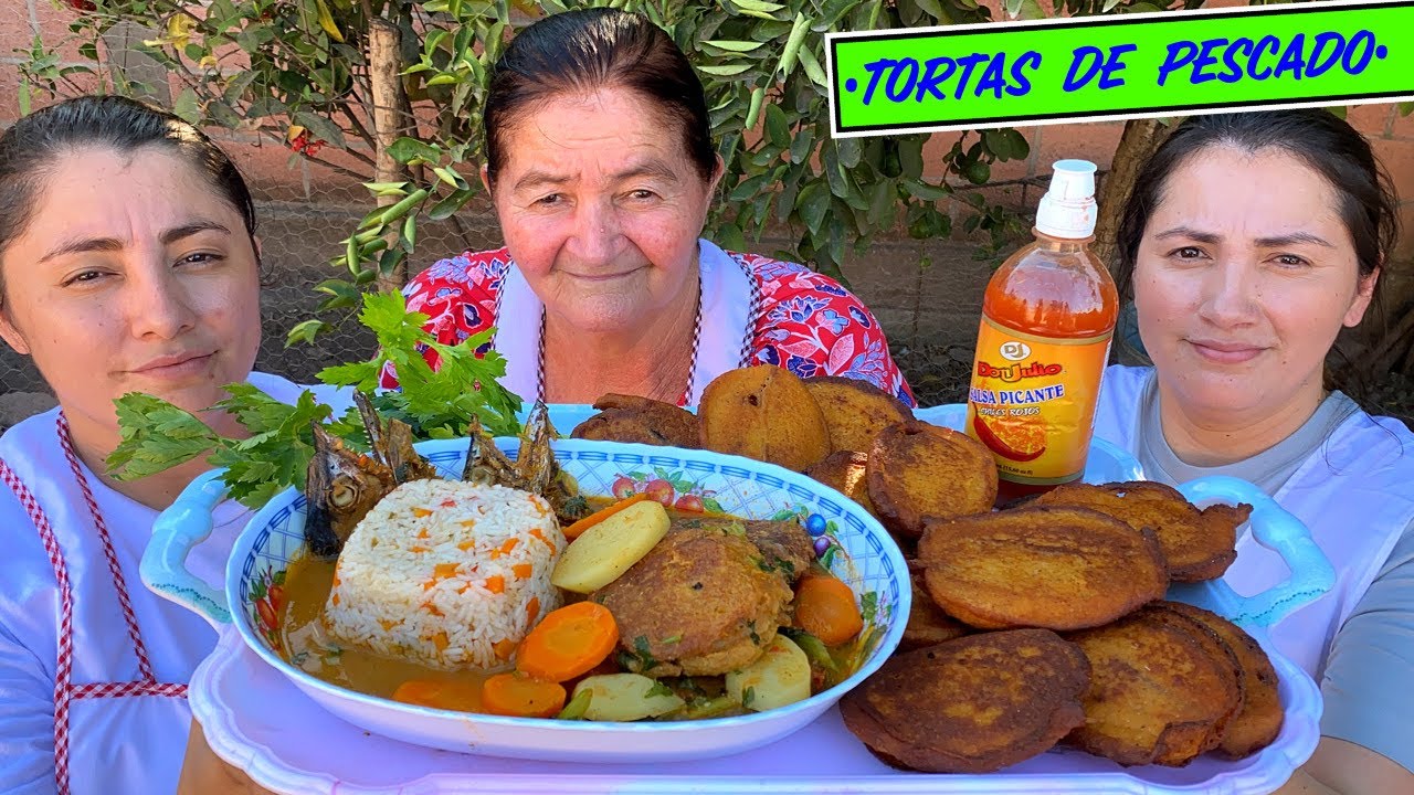 Tortas de pescado salvadoreñas