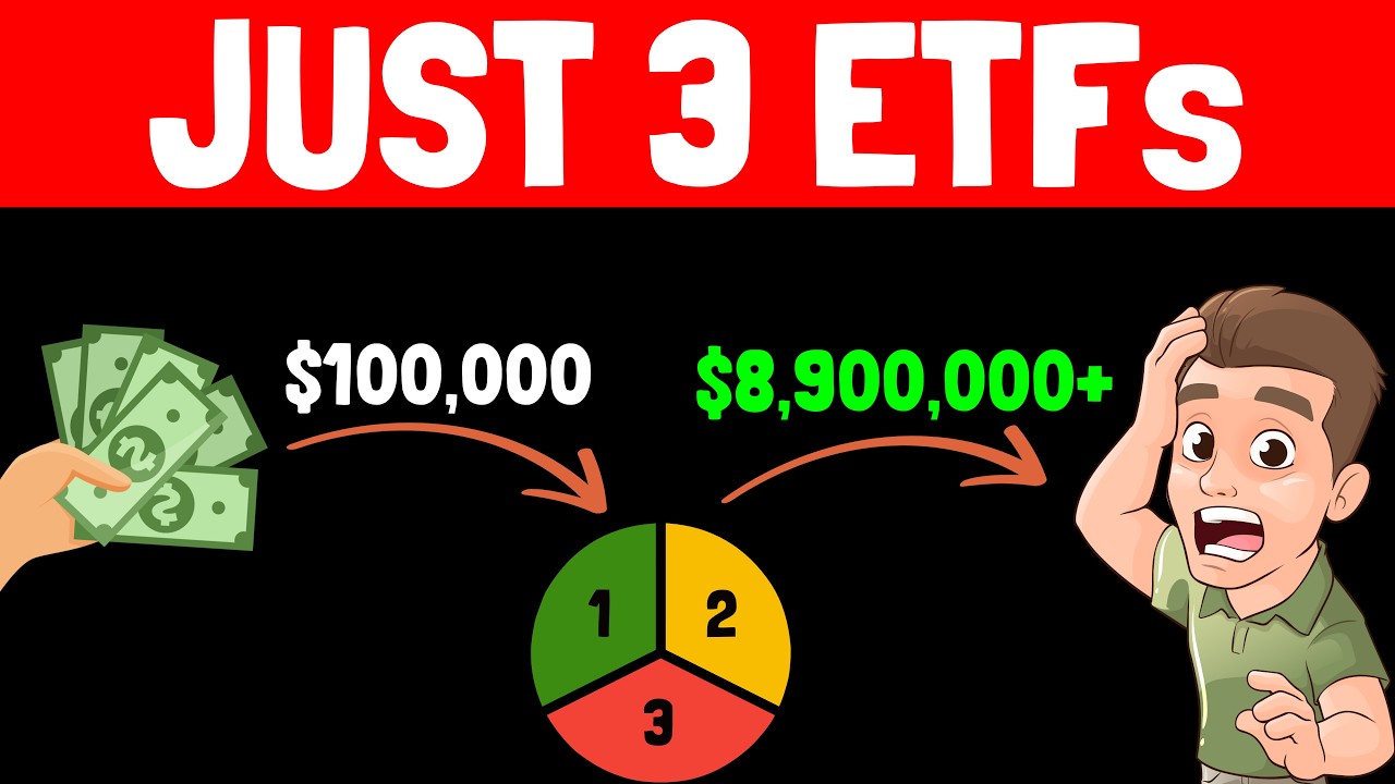 What If You Invest 100k in the BEST three ETFs