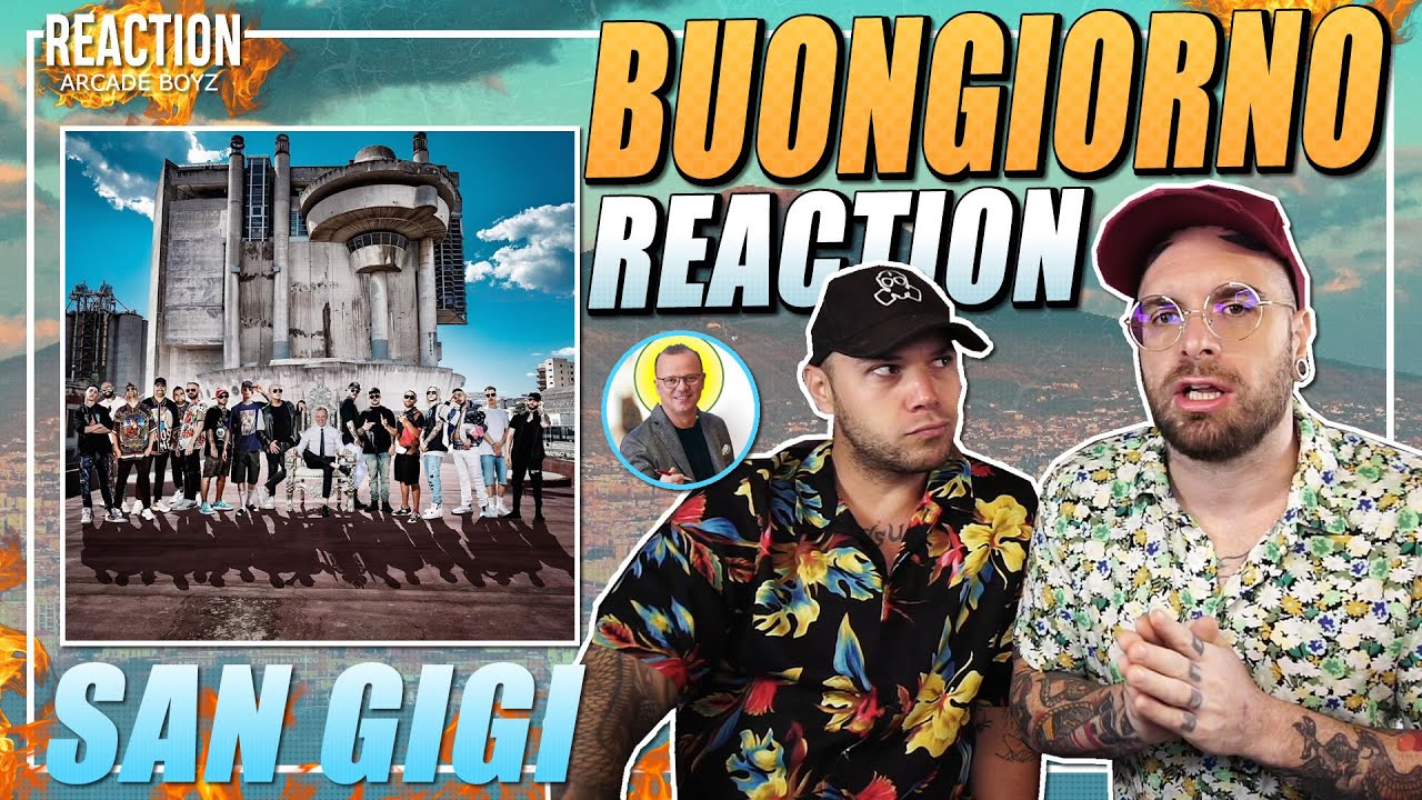Gigi D'alessio - BUONGIORNO ( Album Completo ) | REACTION by Arcade Boyz
