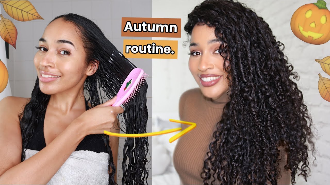 UPDATED Autumn (Fall) Curly Hair Routine + 10 TIPS for LONG HEALTHY CURLY HAIR IN 2020