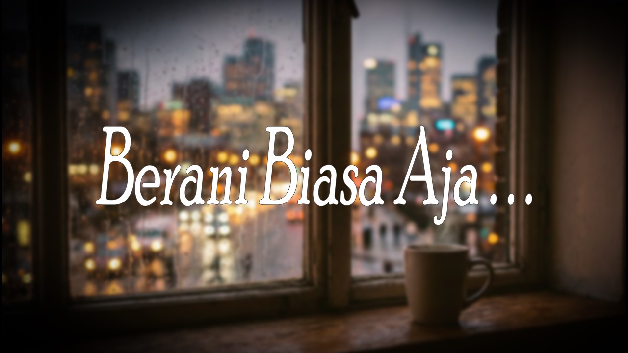 Mengapa Menjadi RATA-RATA Adalah Pilihan YANG BERANI