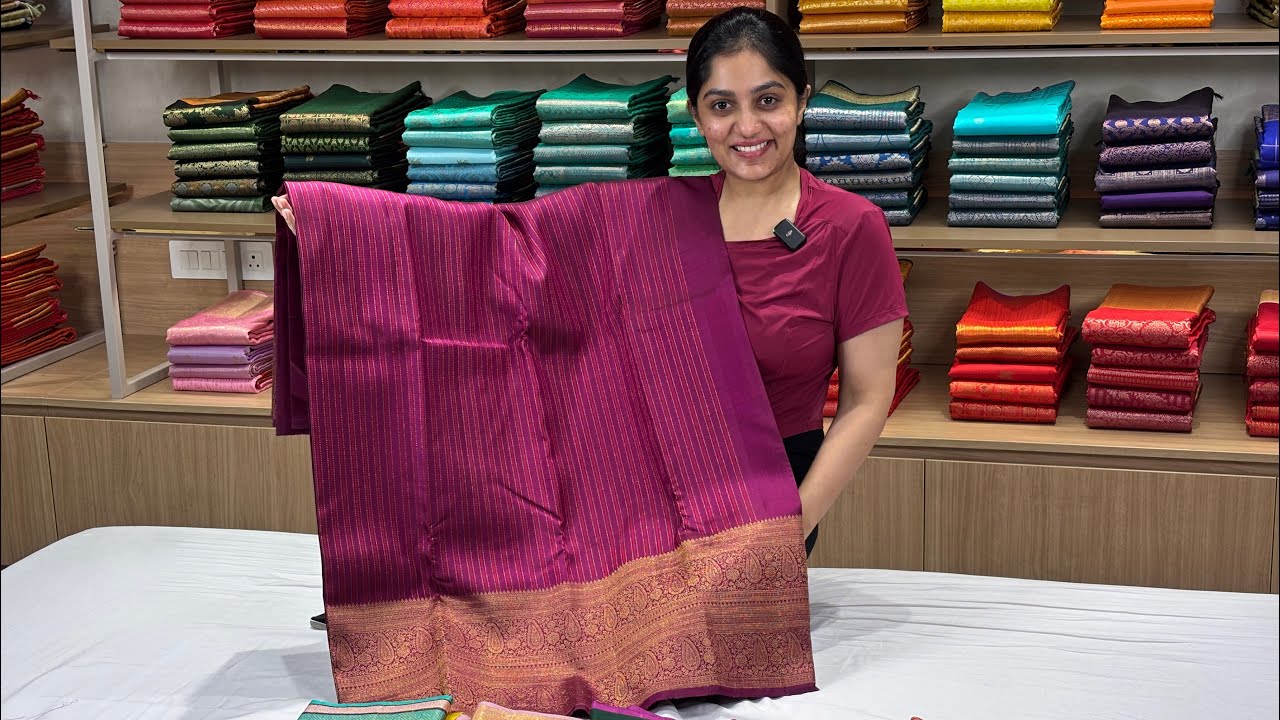LIVE SESSION | Pure Kanchipuram Silk Sarees | ₹ 24k to ₹ 31k range #sareelove #kanchipattu