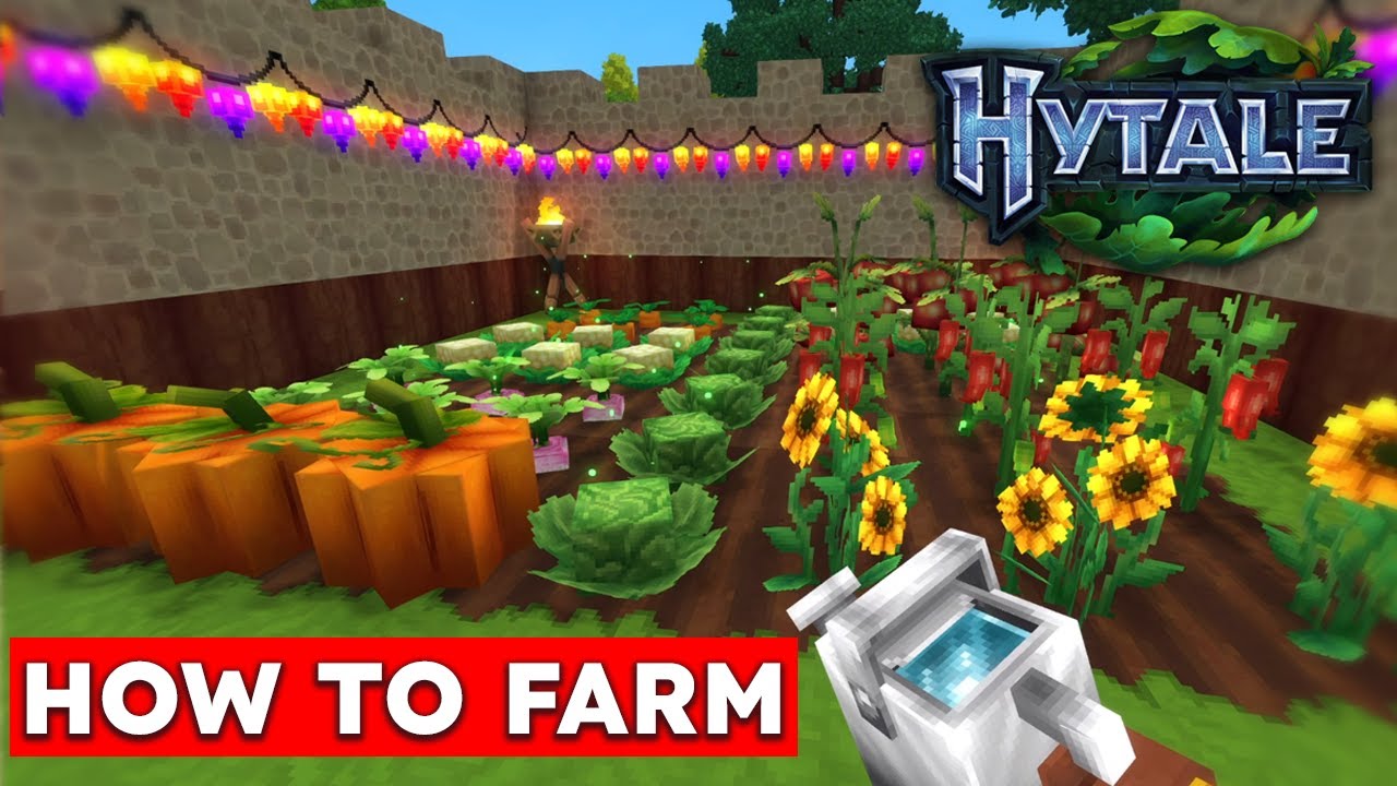 The FASTEST Way to Start Farming in Hytale