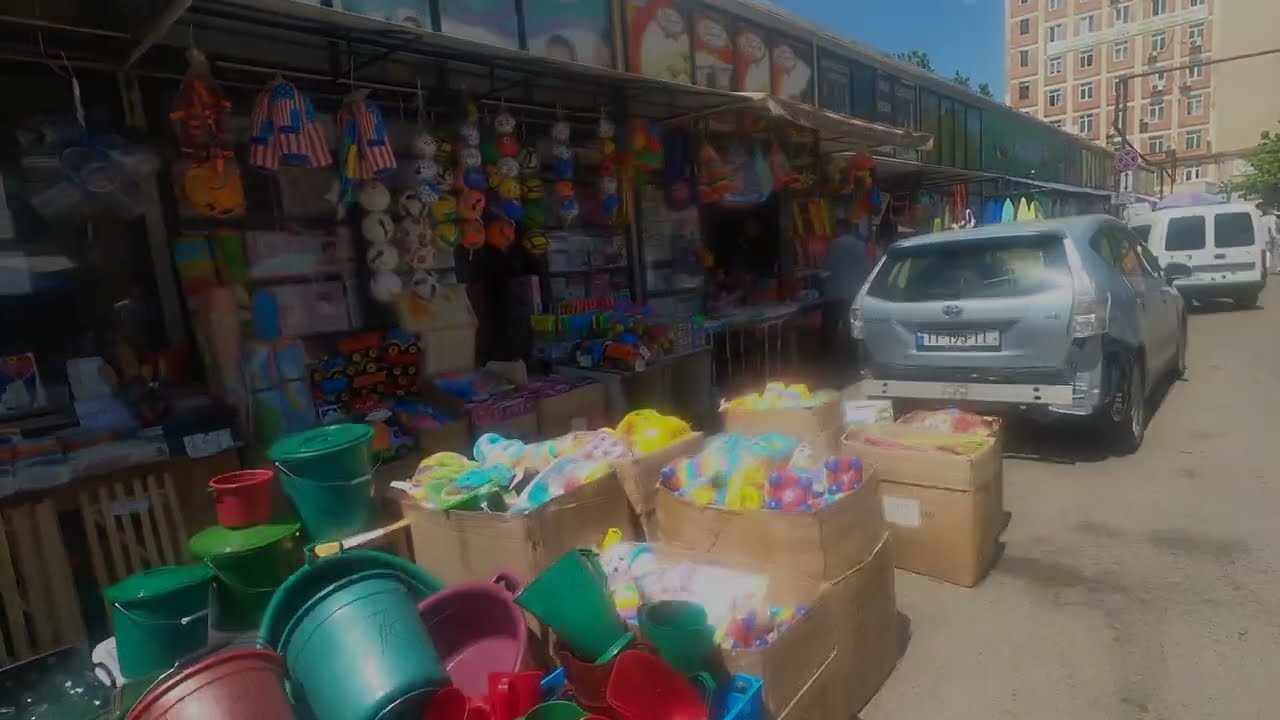 STREETMARKET Tbilisi Central Railway Station Georgia 🇬🇪 (Part 1) I❤️Georgia