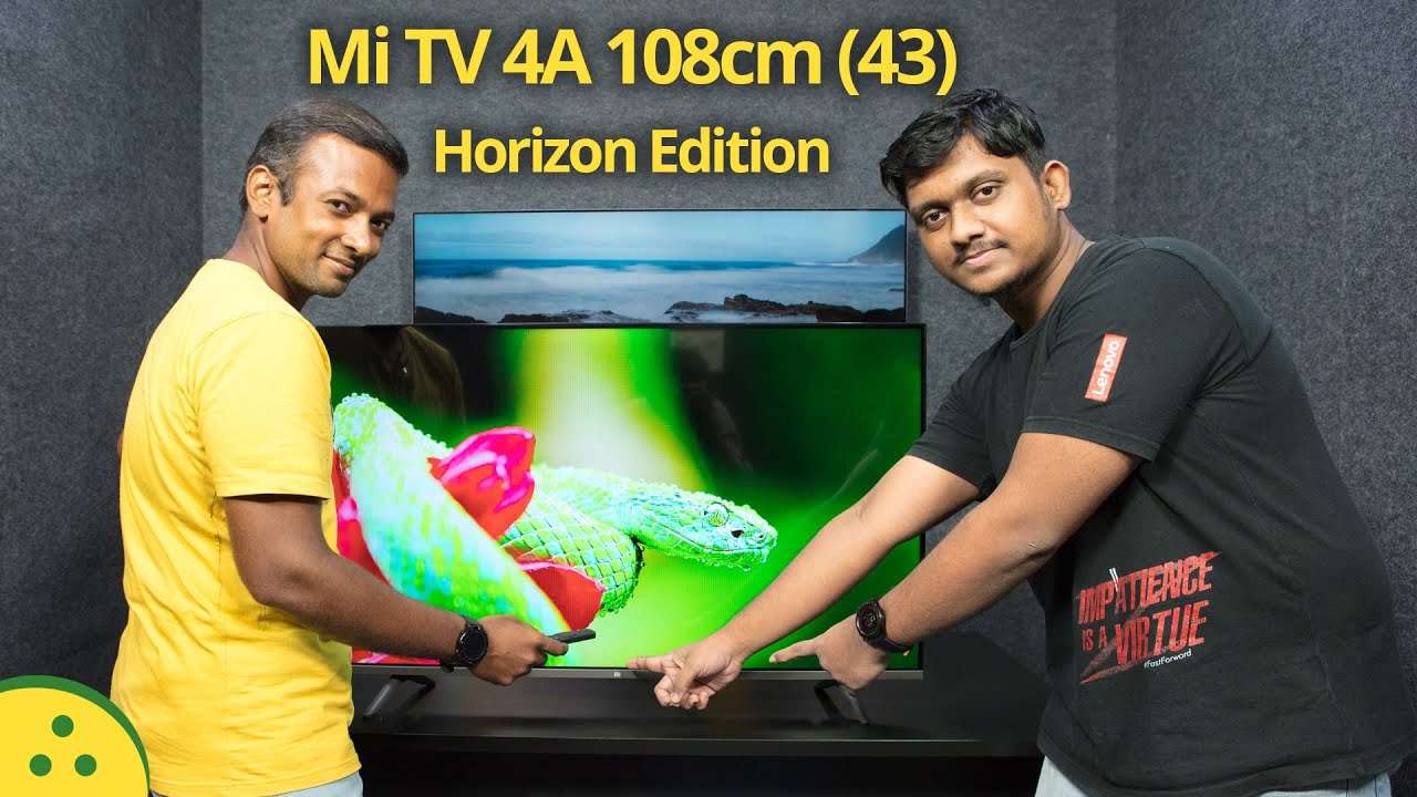 Mi TV 4A Horizon Edition Tamil Unboxing and First look — 43