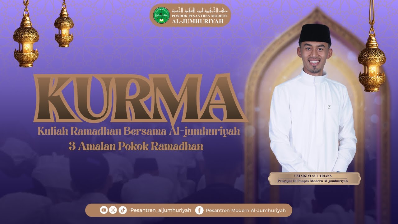 Kurma Ramadhan |  Kajian Menjelang Berbuka Puasa Bersama  Ustadz Yusuf Triana