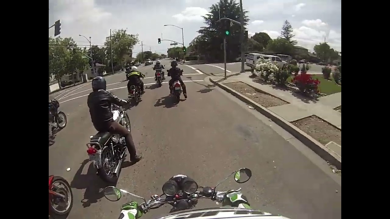 Group ride on our 2 strokes back in 2012