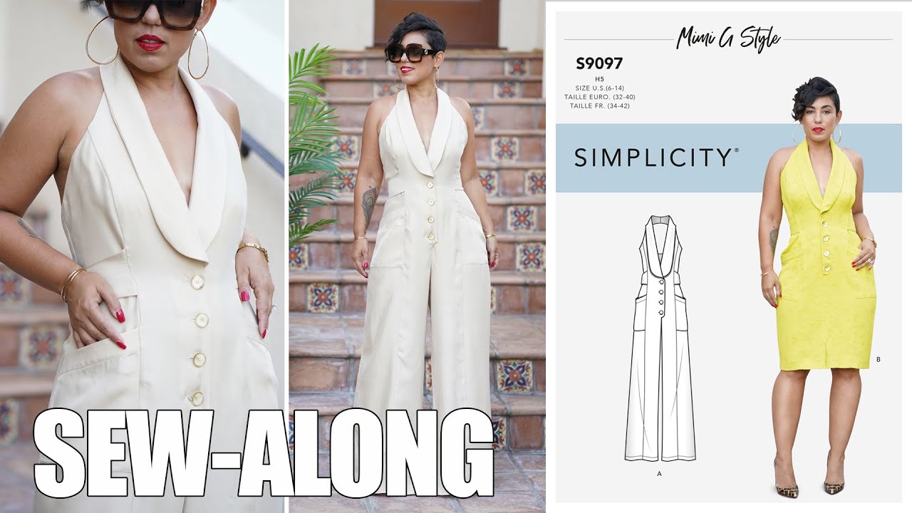 SIMPLICITY PATTERN #9097 SEW-ALONG