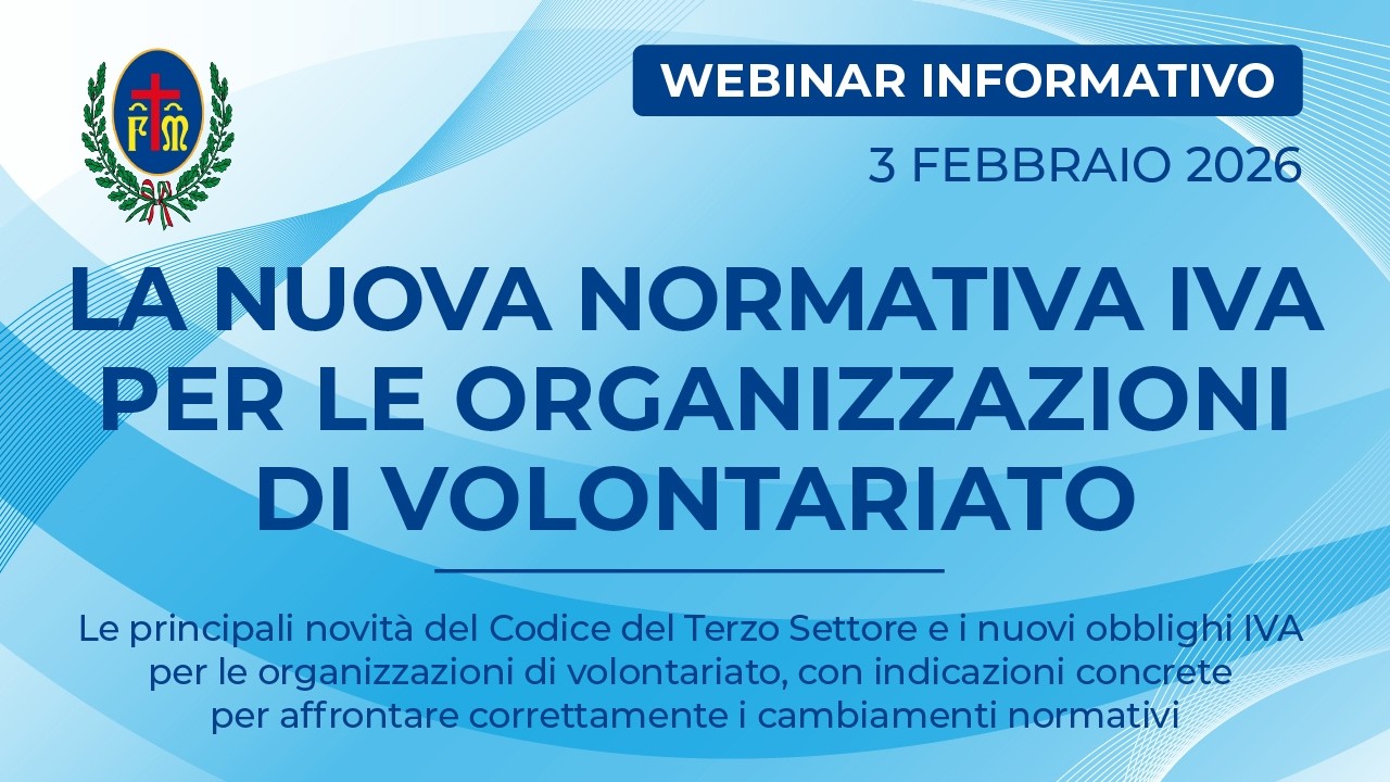 La nuova normativa IVA per le organizzazioni di volontariato