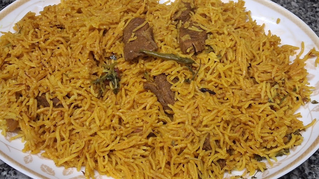 Masaledar Mutton Tahari Recipe | Mutton Tahari 