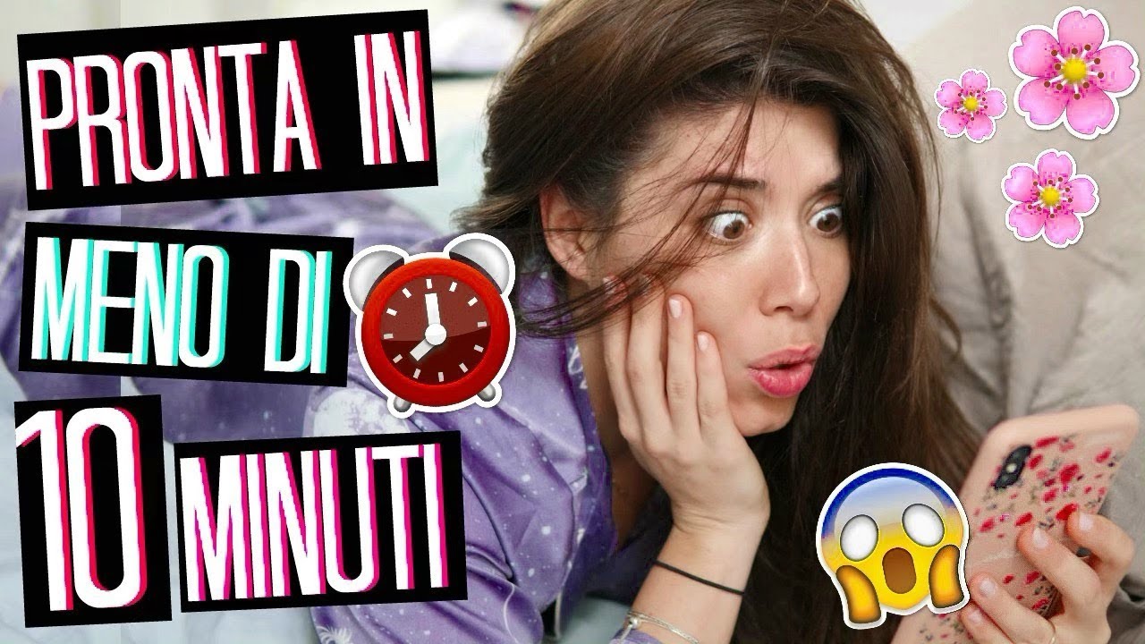 MORNING ROUTINE PRONTA IN 10 MINUTI... PRIMAVERA 2019! 😱⏰🌸| Adriana Spink