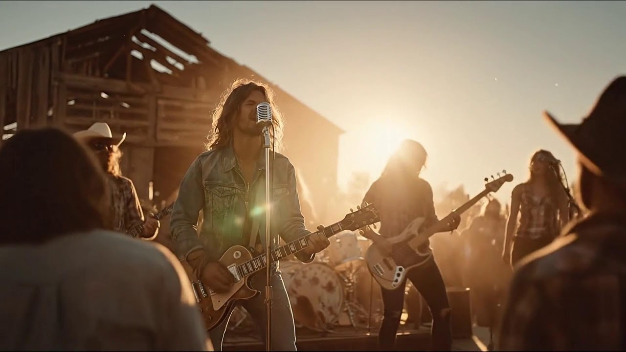 Outlaw Country Rock 🔥 Wild Rebel Road | Inspired by Waylon Jennings