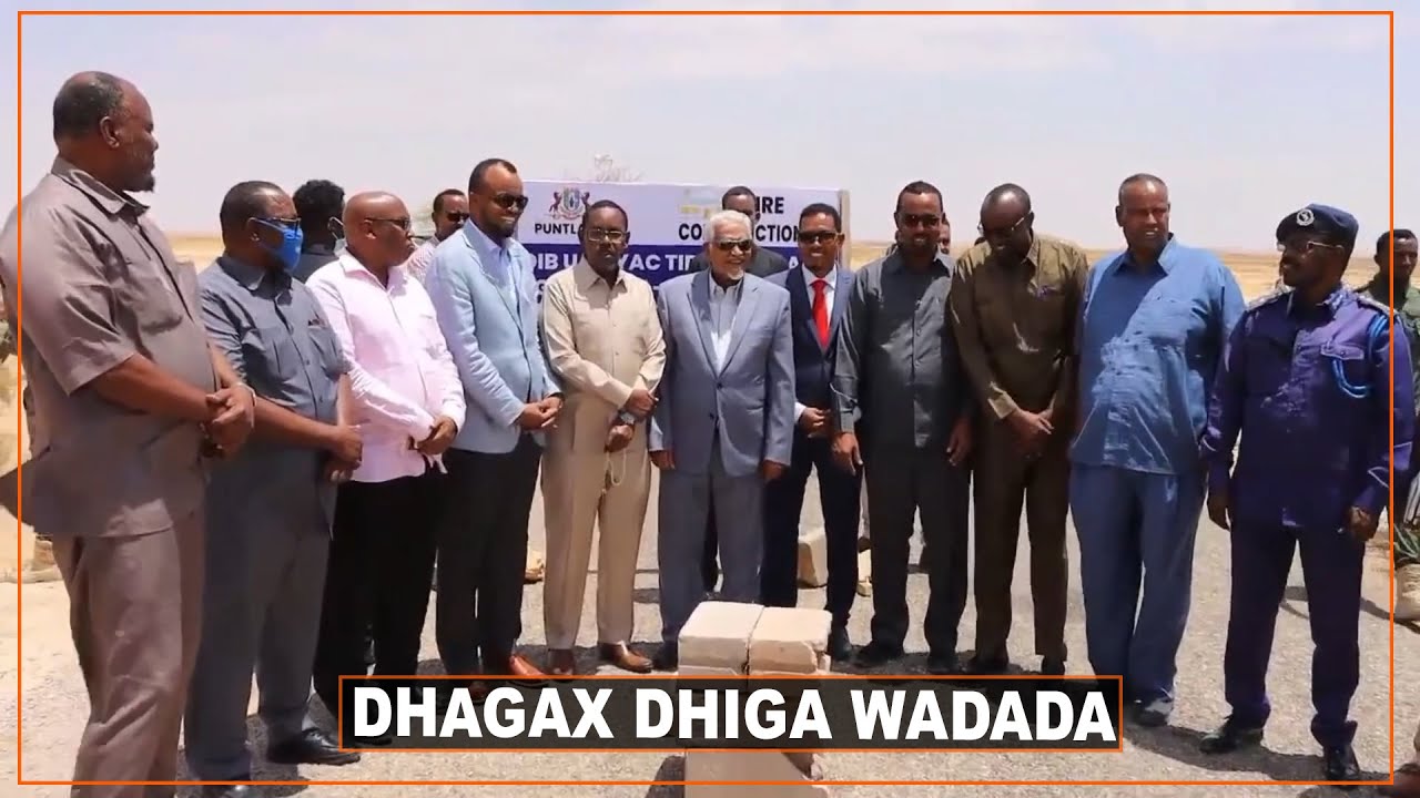 Dhagax Dhiga Wadada U Dhaxaysa Garoowe Iyo Laascood