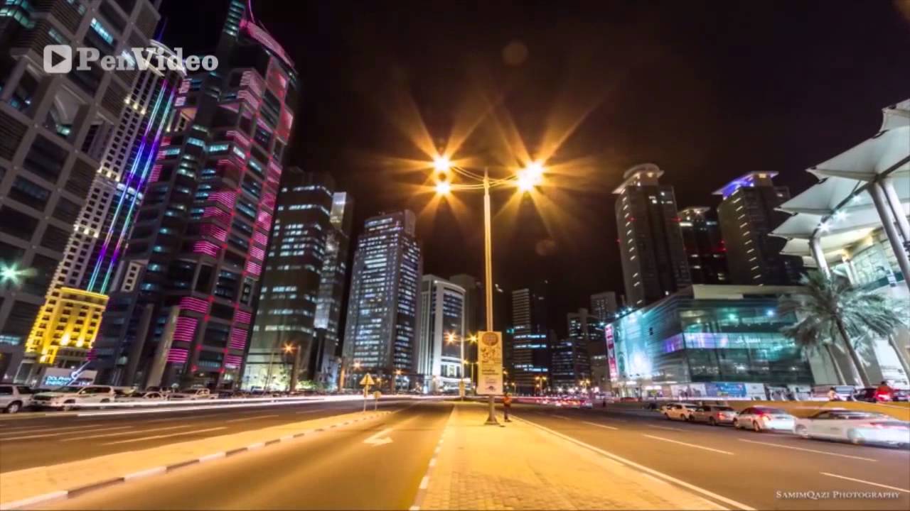 Doha, Qatar timelapse