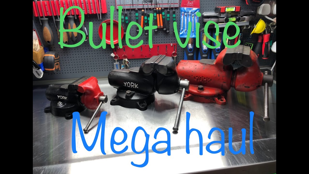 bullet vise ? snap on vise ? wilton vise ? York vise ? 80 100 125 tool haul + guess the price