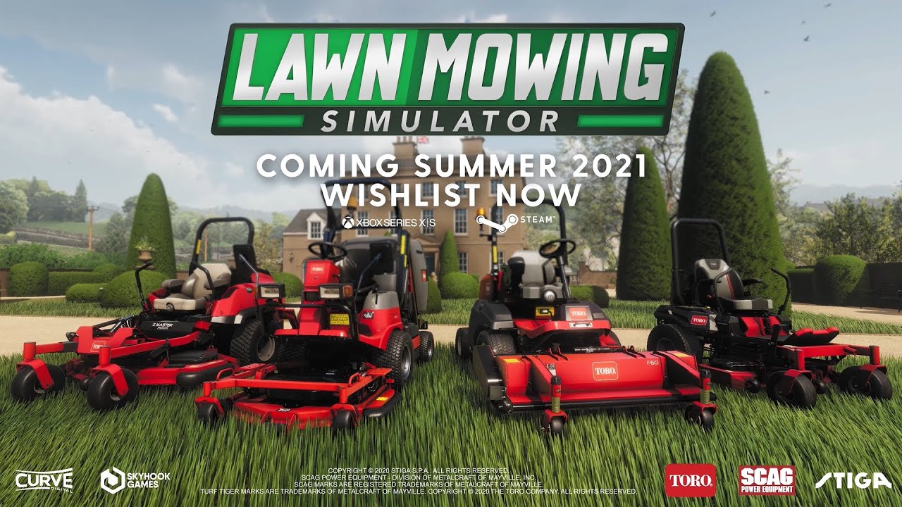 Lawn Mowing Simulator | Toro Manufacturer Showcase | Curve Digital