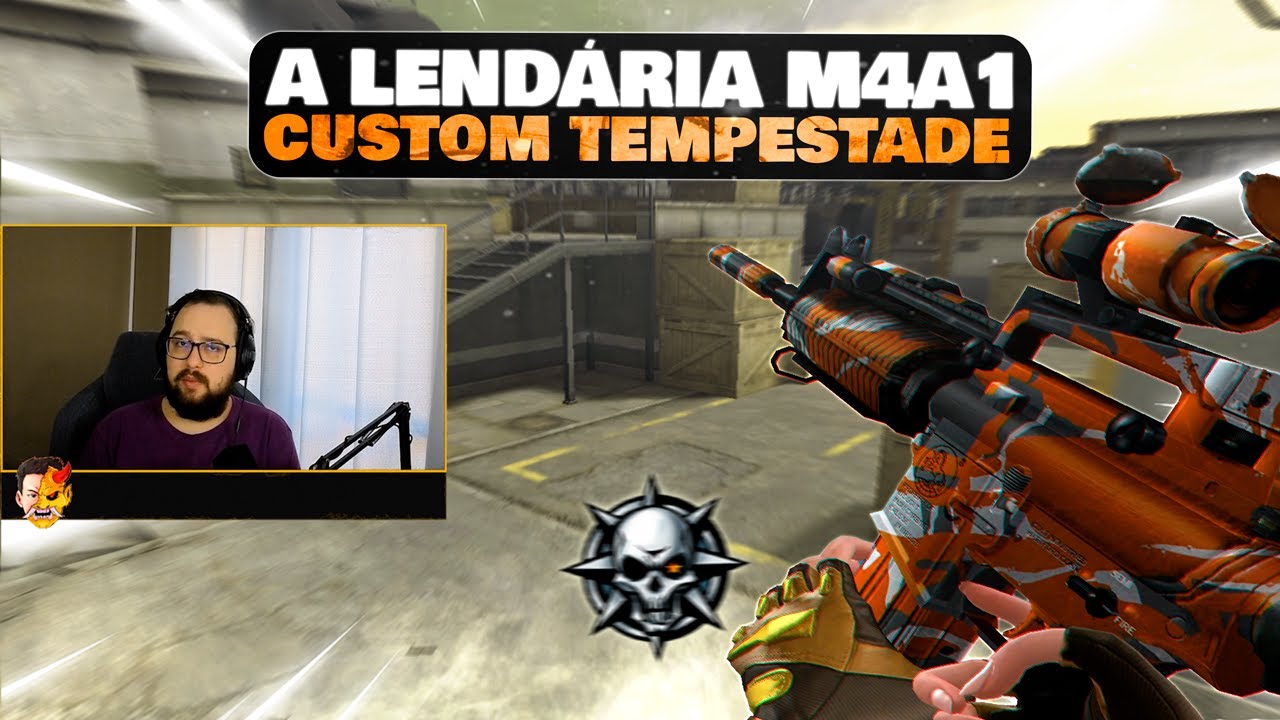 A LENDARIA M4A1 CUSTOM TEMPESTADE! ⚡ | CrossFire