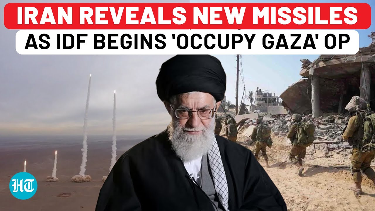 Iran Reveals New Deadlier Missiles As Israel Launches 'Occupy Gaza' Op; Mocks IDF Over 12-Day War