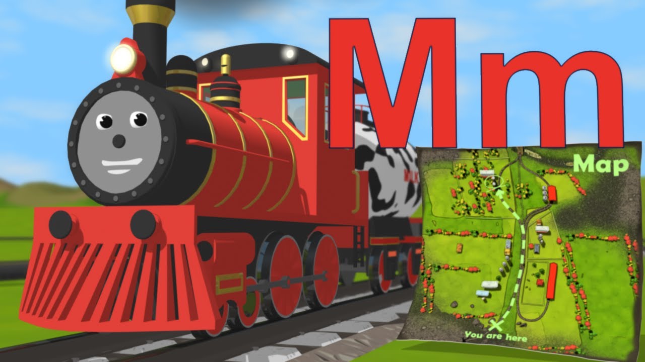 Learn about the letter M (with Alice's new voice!)