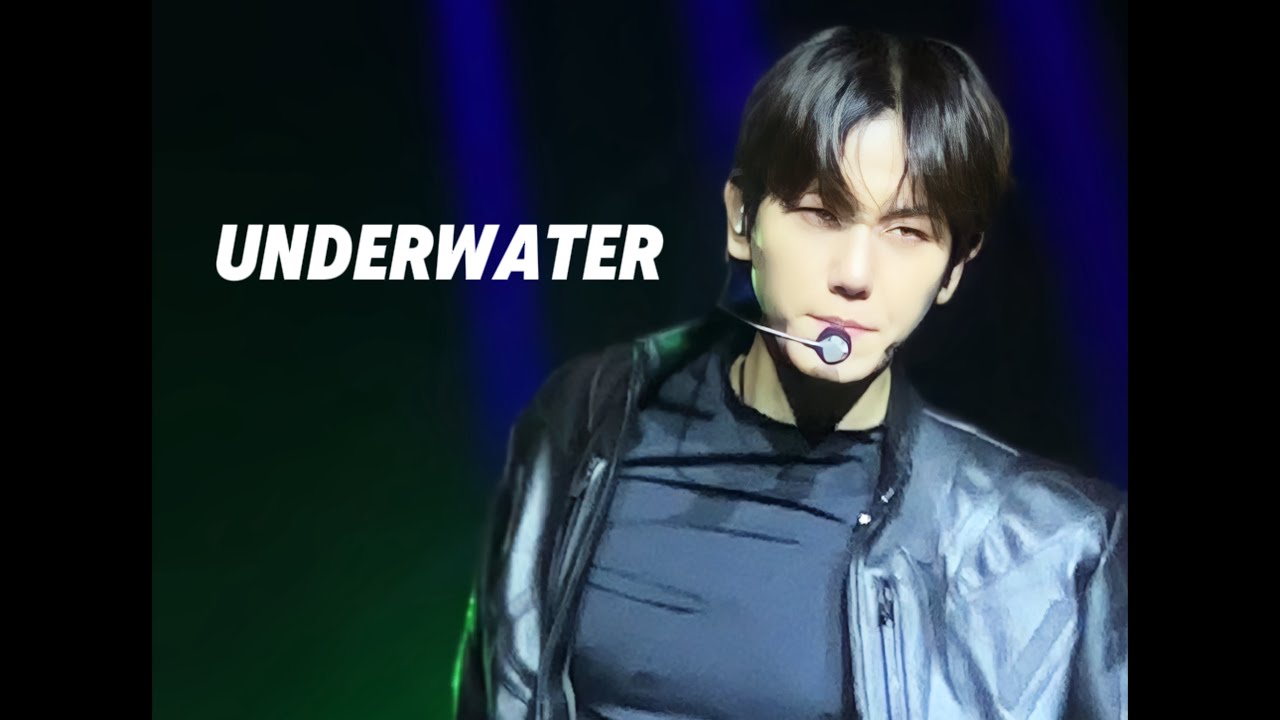 240328 Baekhyun 백현 - Underwater 4K Fancam (Lonsdaleite in Singapore)
