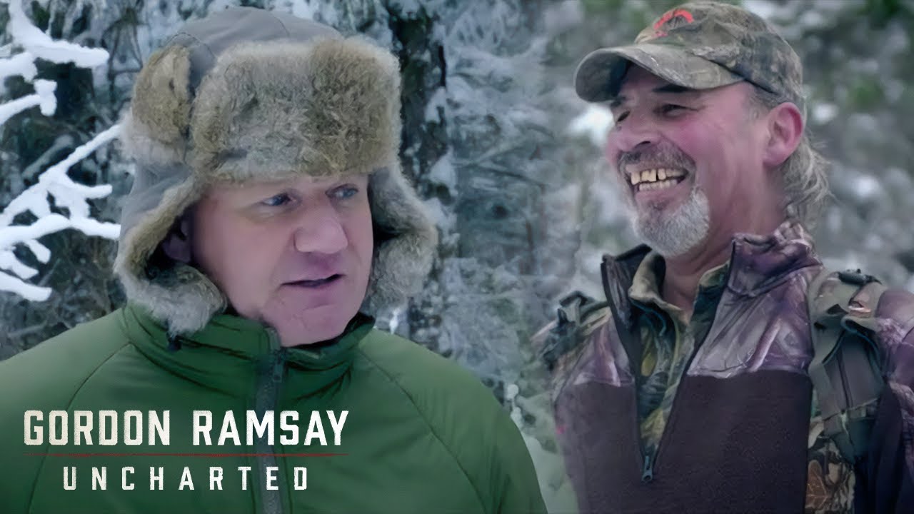 ❄️Snowy Trails: Gordon Ramsay's Hunting Adventure in Alaska | Gordon Ramsay: Uncharted