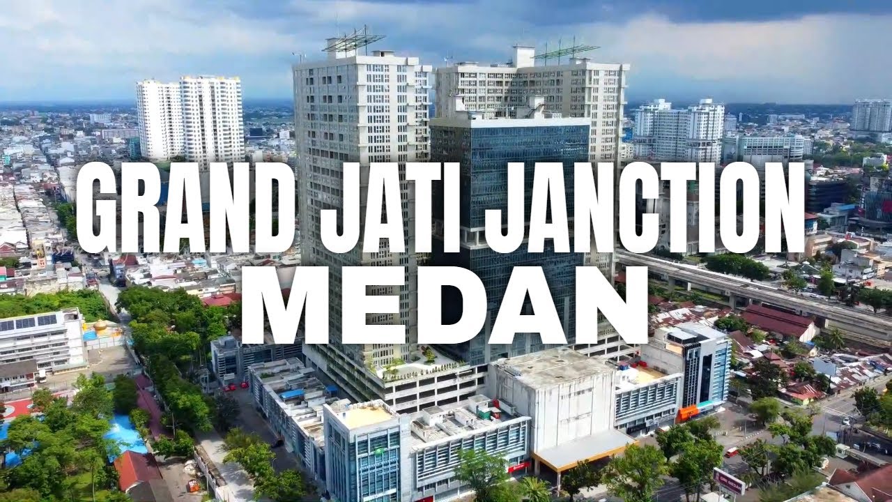Jelajah Grand Jati Junction Medan dari Langit | Drone View Keren Banget!