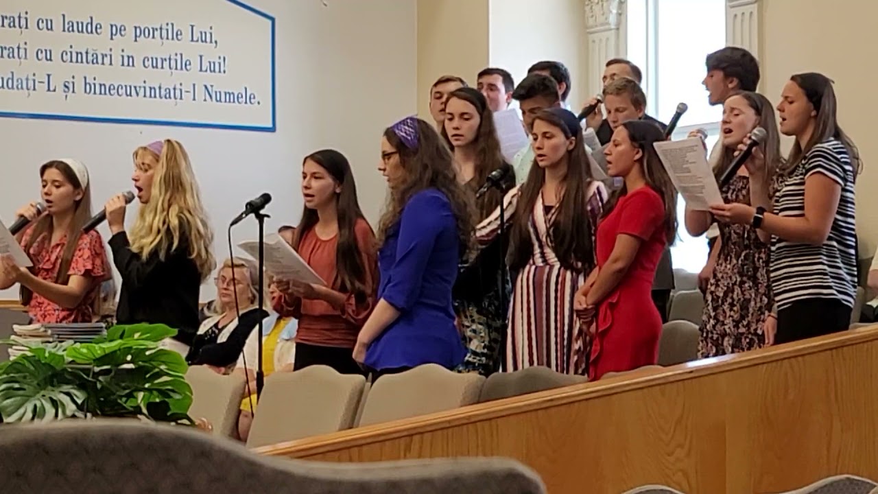 I sought the Lord song by BETANIA youth group in BETANIA ROMANIAN CHURCH