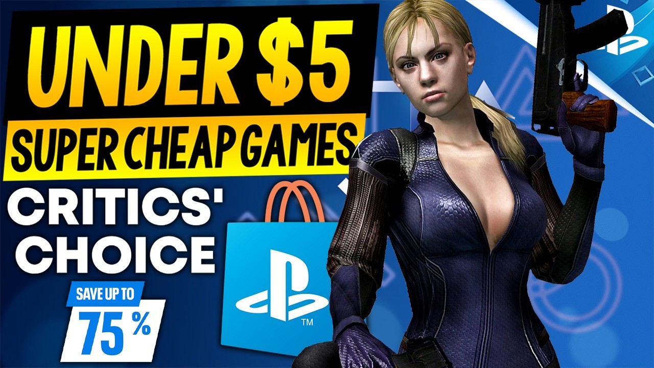 15 GREAT PSN Game Deals UNDER $5! PSN Critics' Choice SALE SUPER CHEAP PS5/PS4 Games to Buy!