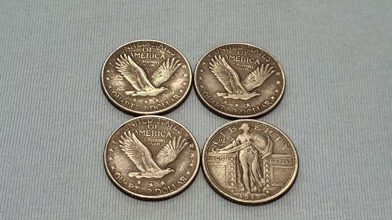 1917 Standing Liberty Quarter Coin