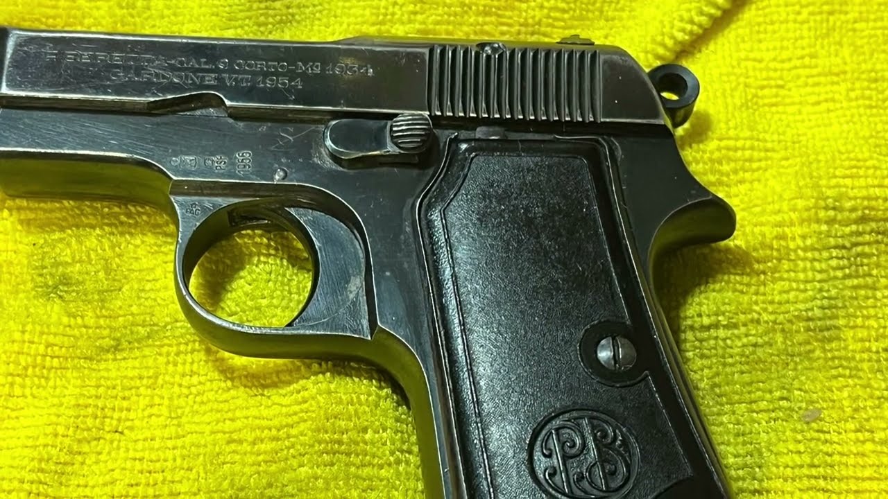 Response to my M1934 Beretta cal.9 #gunlife #berettaM1934 #shootingrange 