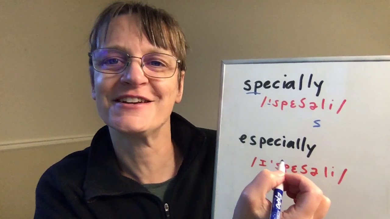How to Pronounce Special, Specially and Especially (American Accent from SpeechModification.com)
