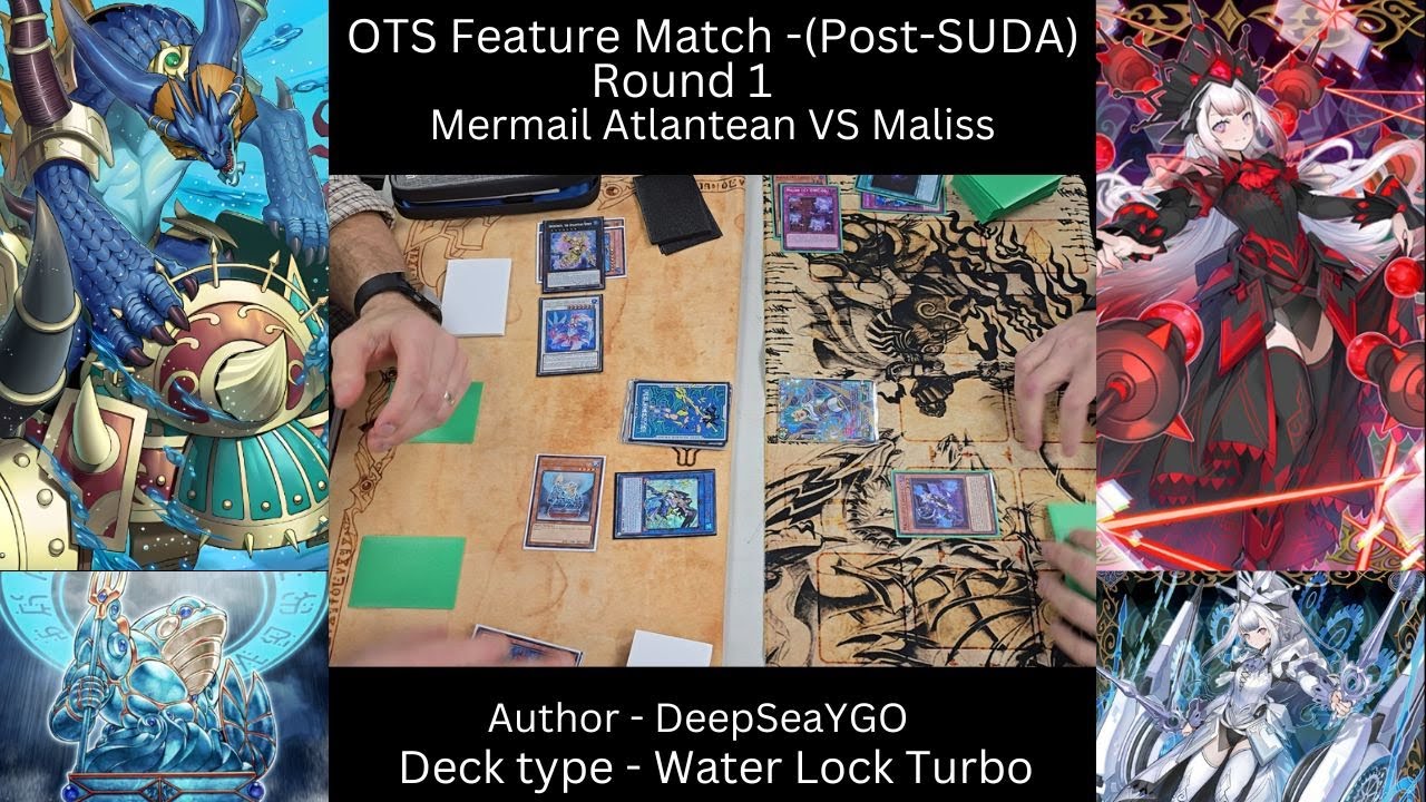 Yugioh - OTS Tourney Round 1 - Mermail Atlantean vs Maliss Sky Striker