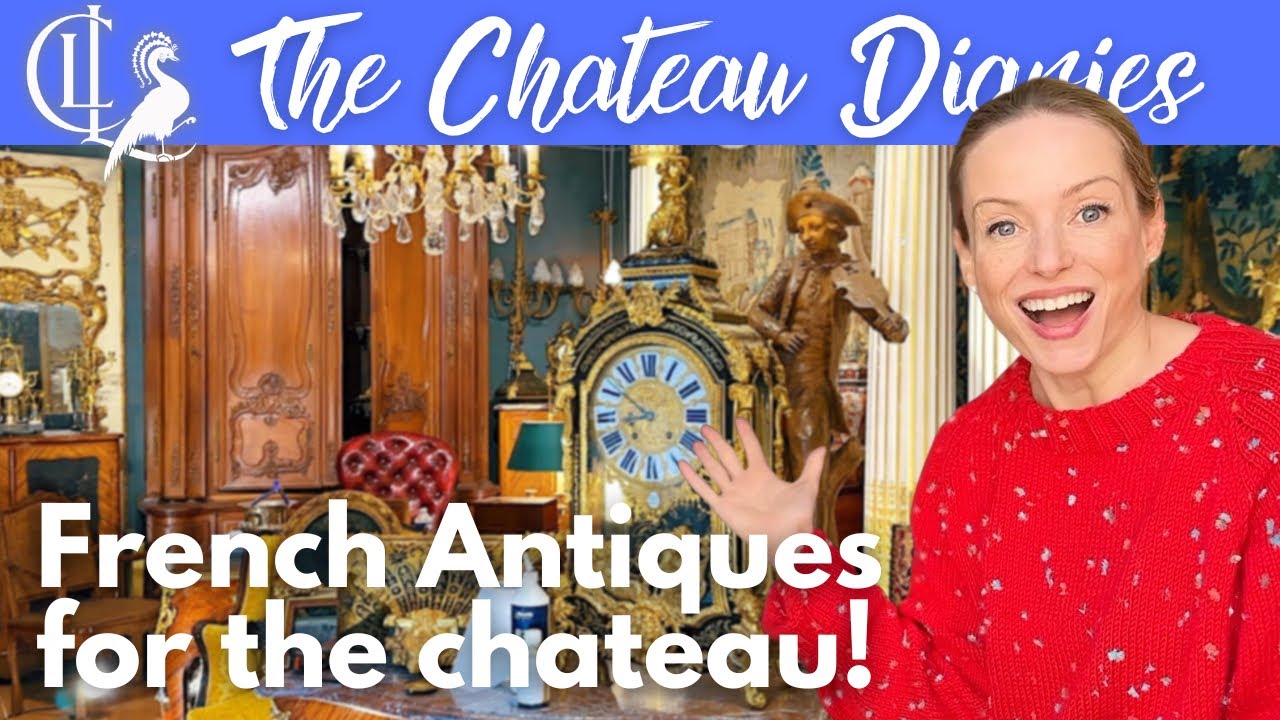 Unbelievable finds on our Antiques Roadtrip - we found amazing treasures for the chateau! 🏰