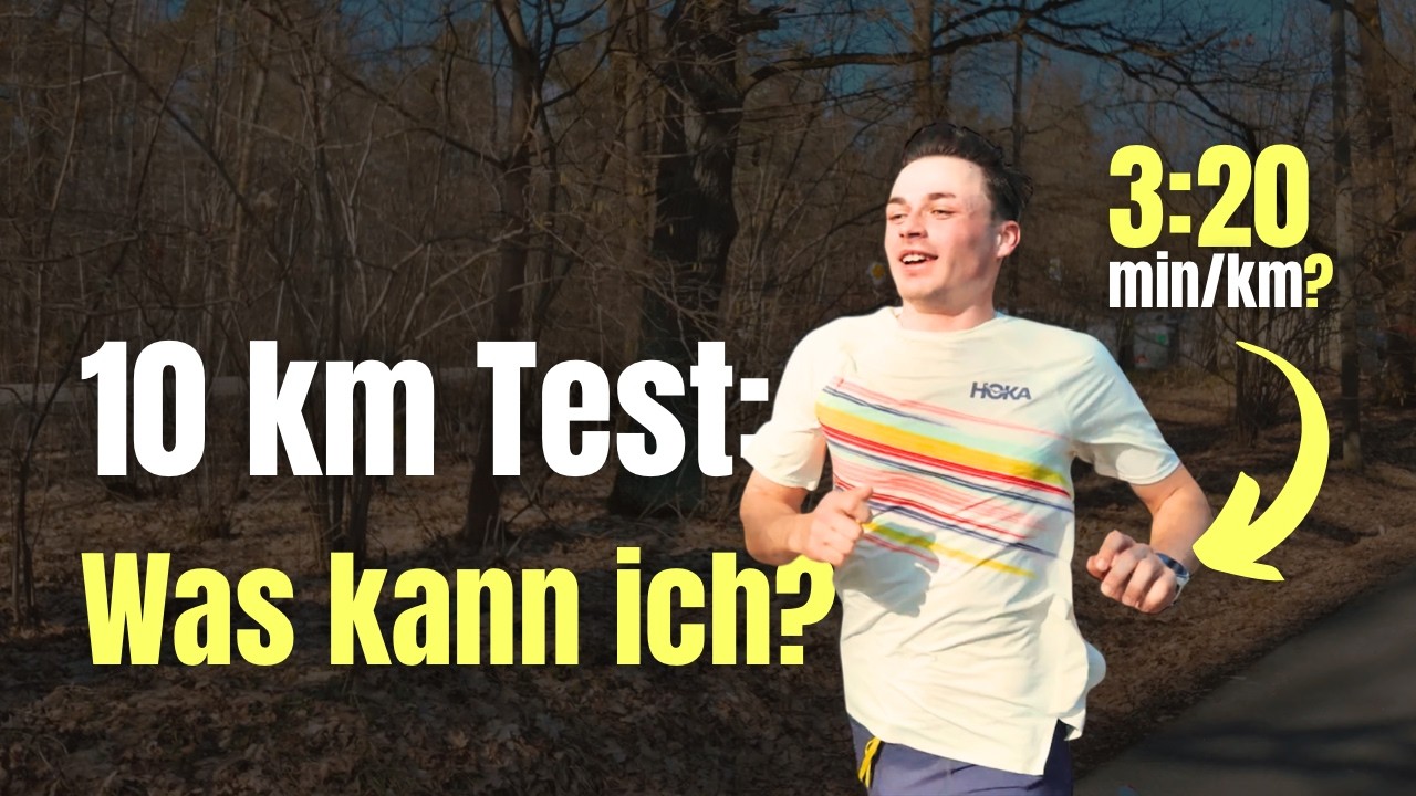 Die eigene Race-Pace herausfinden: 10 km Testlauf vor Halbmarathon 🏃🏼‍♂️📉