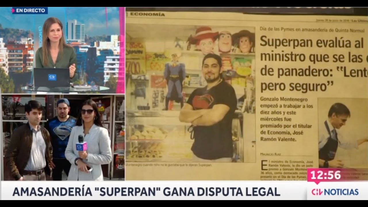 Amasandería SuperPan vence  a Superman (y DC Comics) en registro de marca