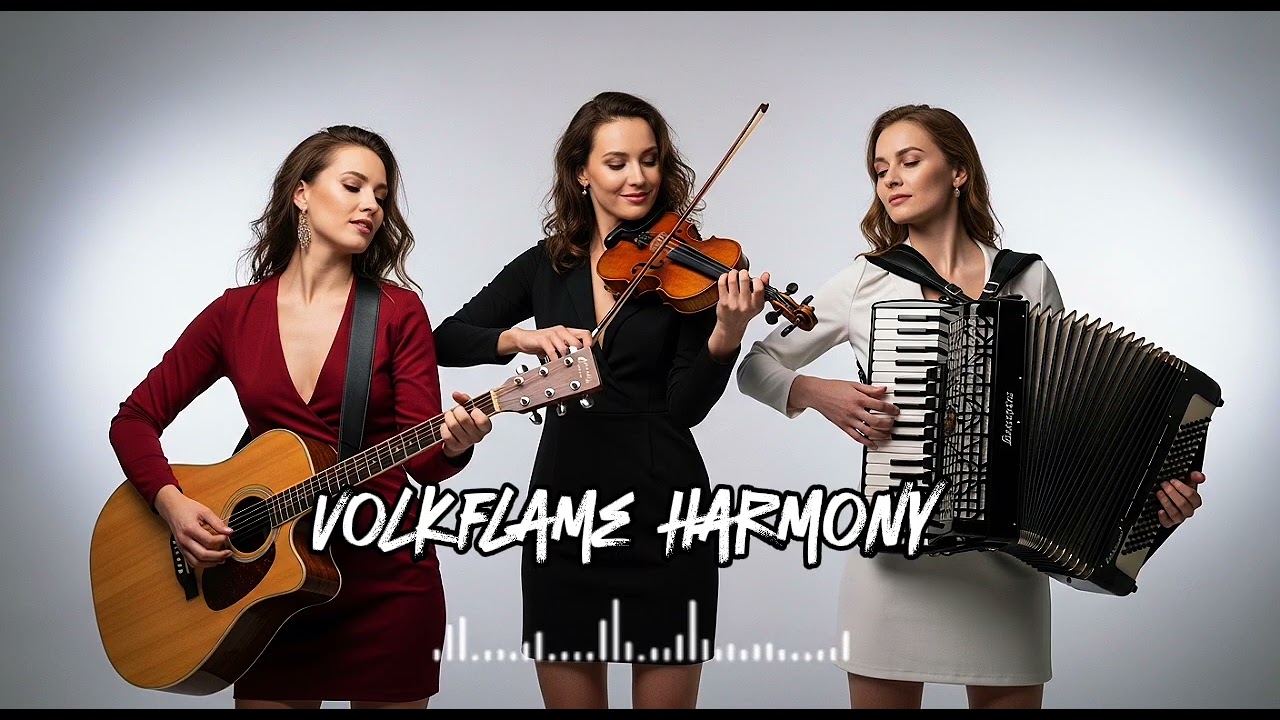 Romantic Flamenco Folk | Acoustic Guitar, Violin & Accordion