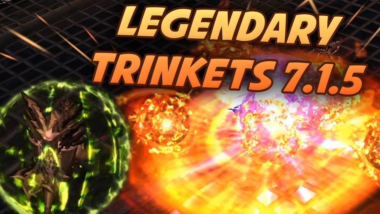 Archimonde's Hatred Reborn & Kil'jaeden's Burning Wish - NEW Legendary Trinkets WoW Legion PTR 7.1.5