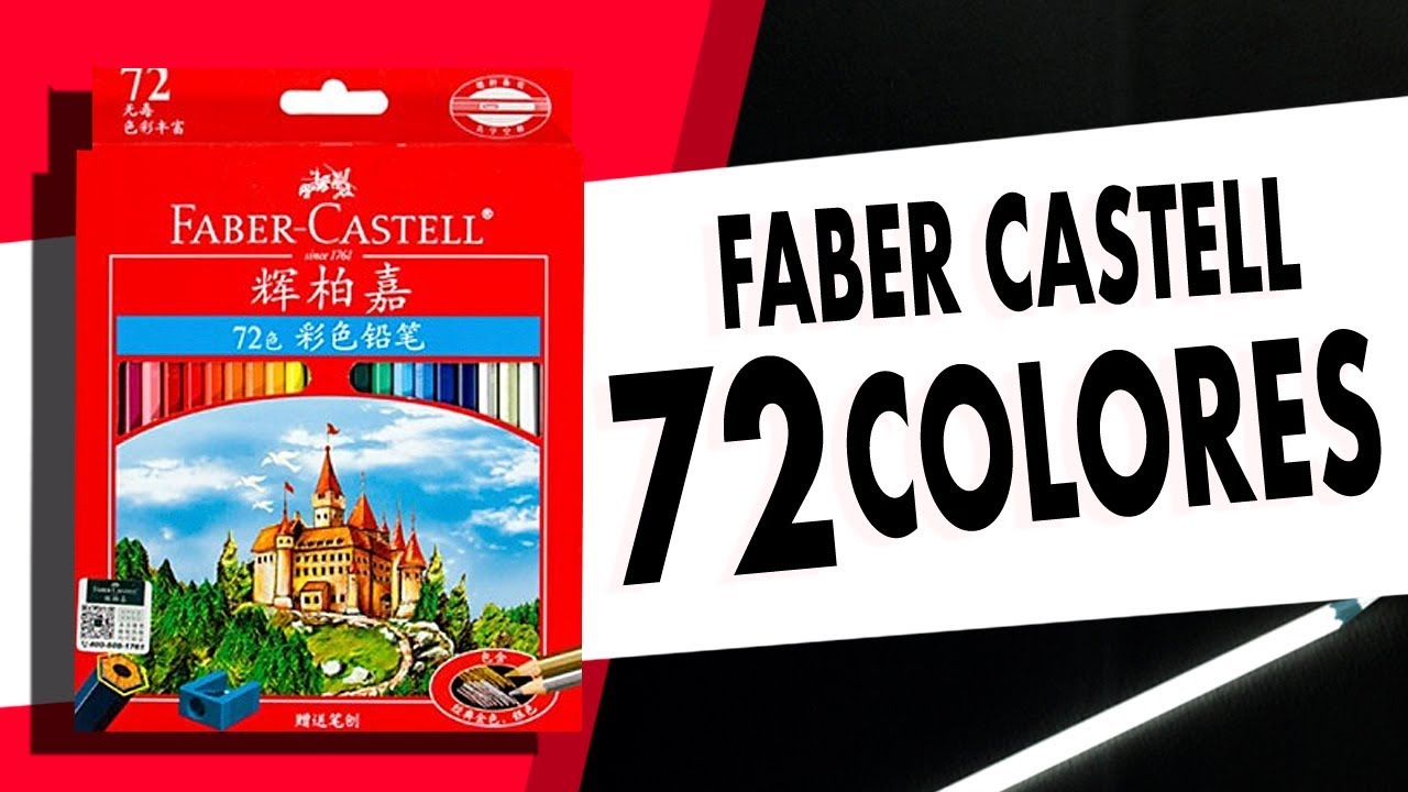 Unboxing Lapices de colores 72 Faber Castell