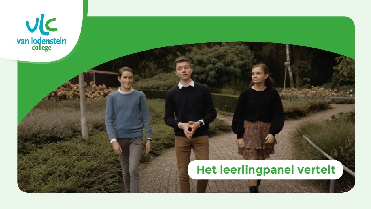 Het leerlingpanel van het VLC
