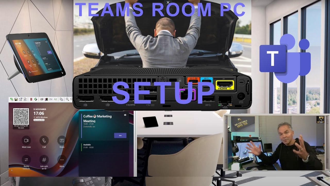 ☕️Tech🖥️ PART3️⃣of3️⃣ - Setup Teams Room PC - Studio Base Kit G9 Plus