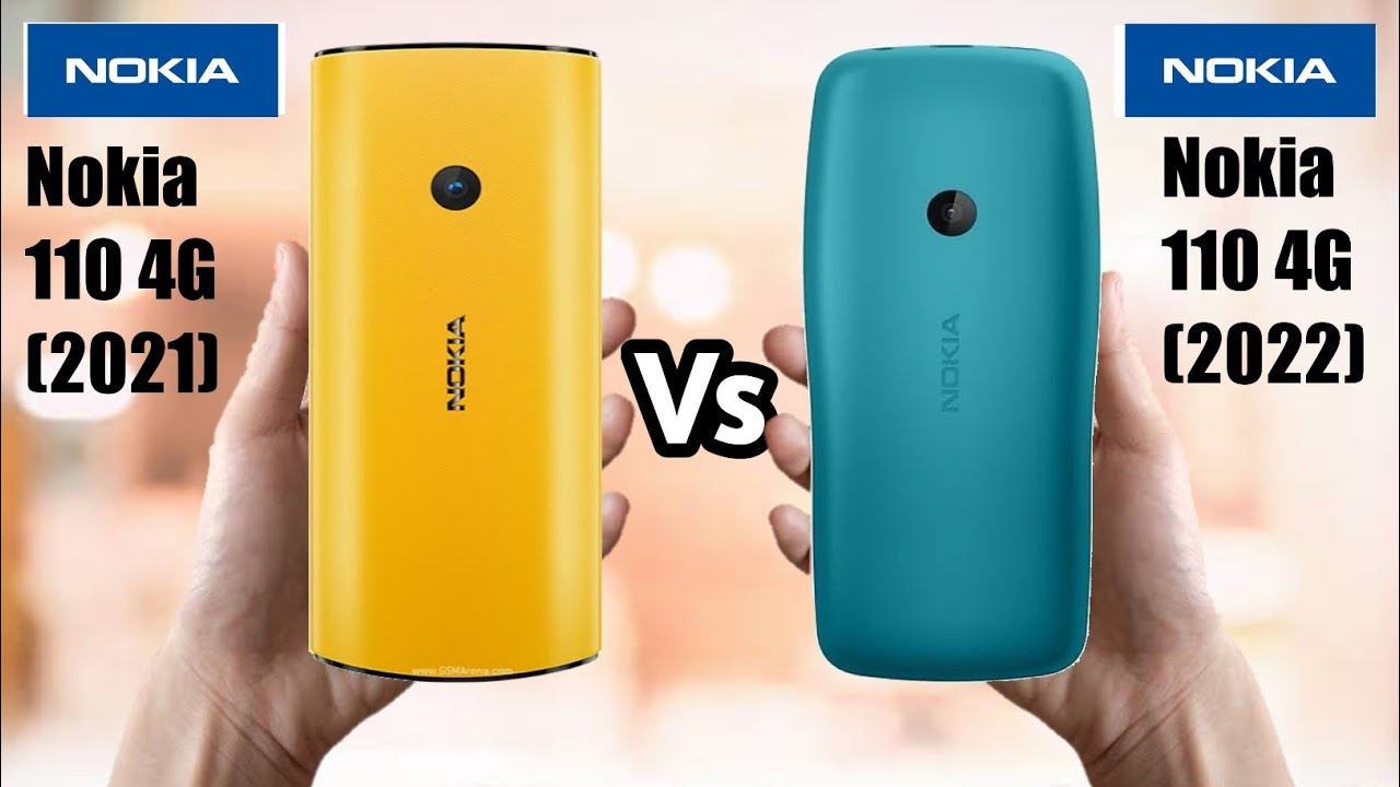 Nokia 110 4G(2021) vs Nokia 1104G(2022) || Nokia 110 4G(2022) vs Nokia 110 4G(2021)