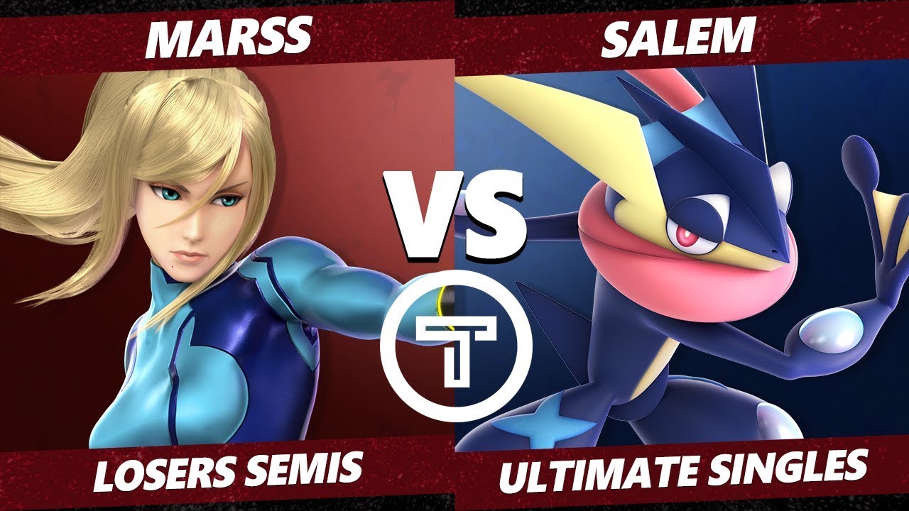 Thunder Smash 3 SSBU - MVG Salem (Greninja, ZSS, Bayo) VS PG Marss (ZSS) Smash Ultimate Losers Semis