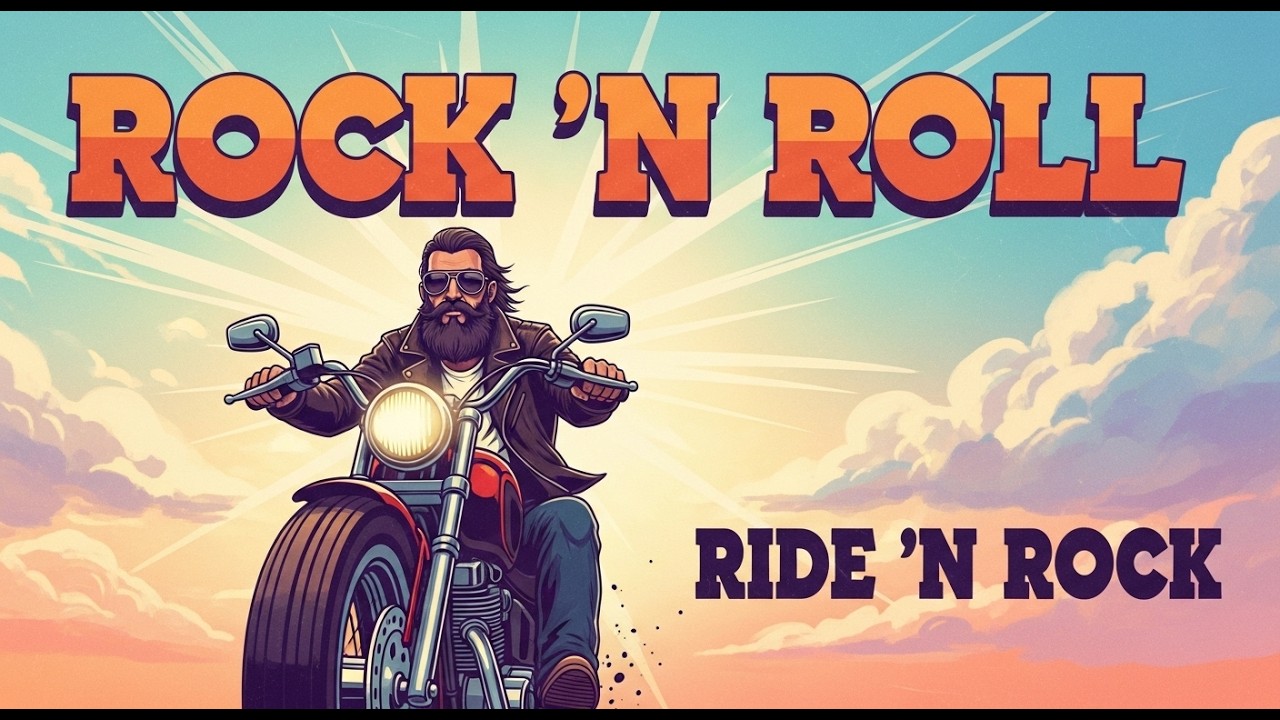 Southern Rock Highway 🏍️ Ride ’N Rock 🎸 70s Rebel Spirit 🇺🇸