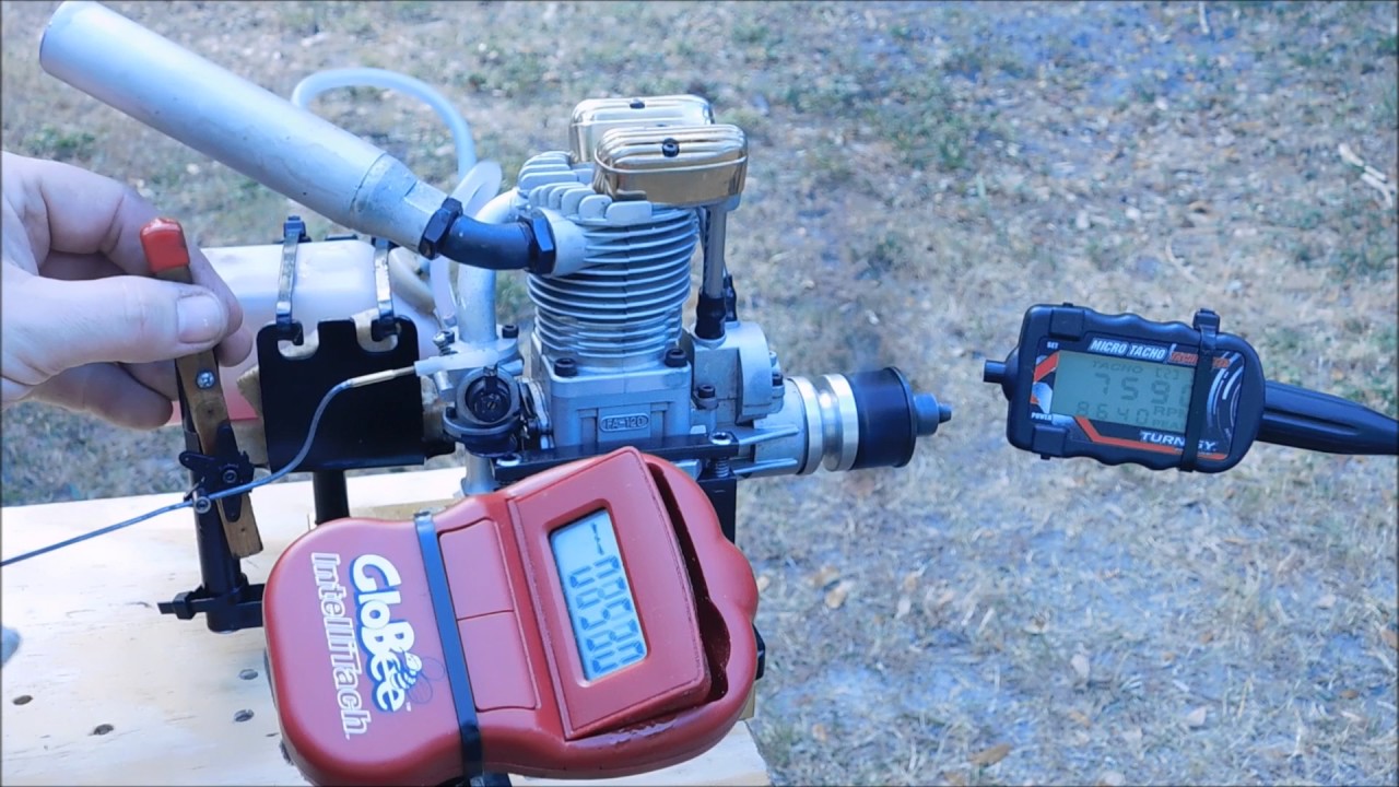 Enya R120-4C vs Saito FA-120S DP