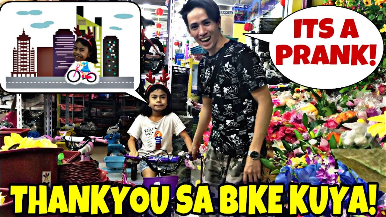 TINUPAD KO ANG DREAM BIKE NI KRISTINE!