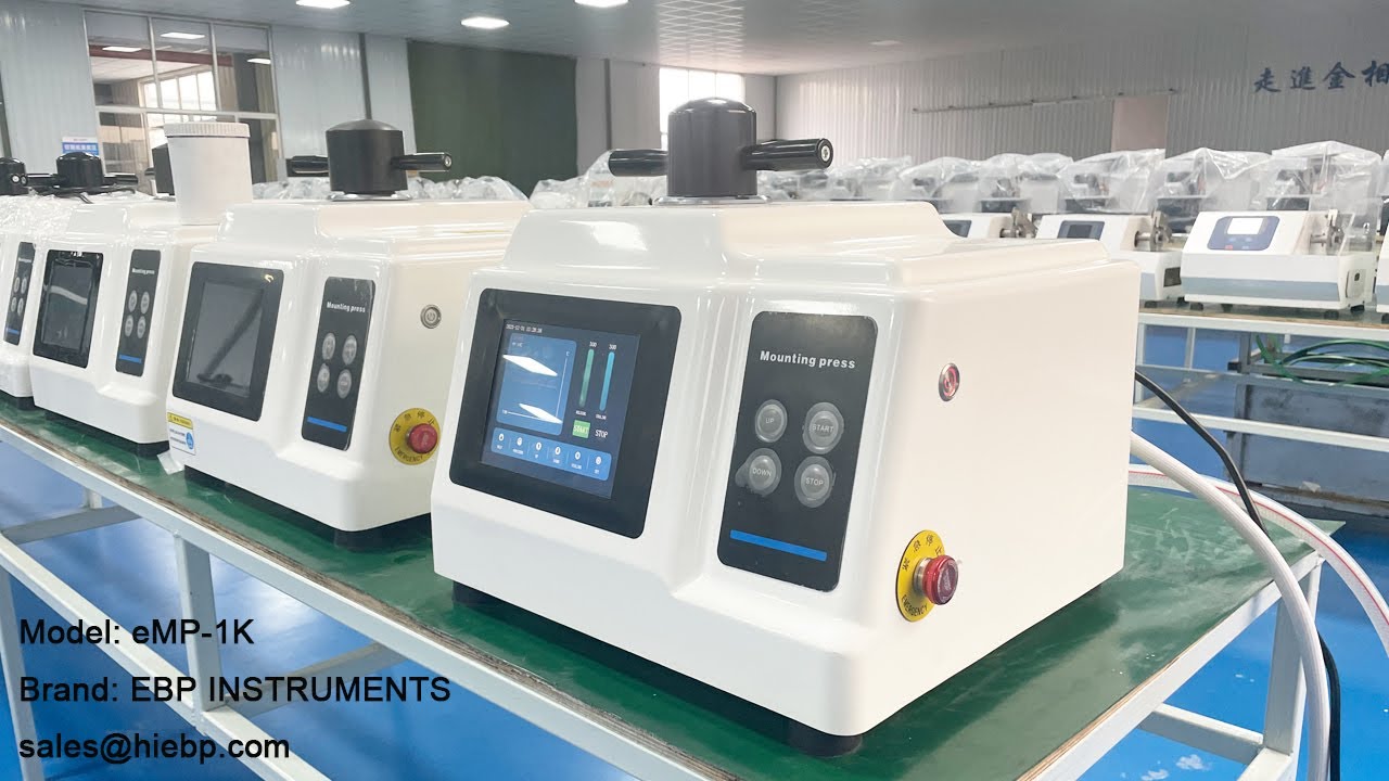 Automatic Mounting press machine for metallographic samples preparation