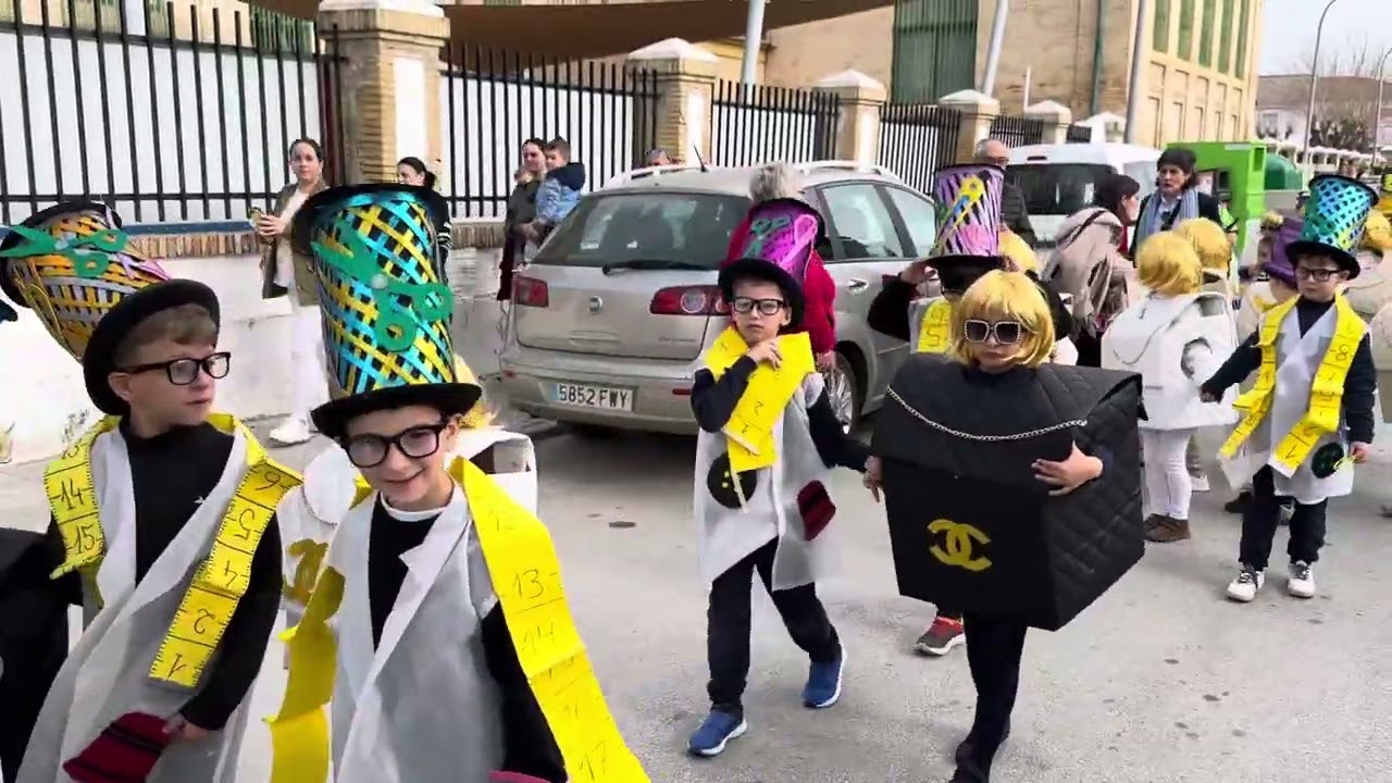 Carnaval Escolar en Lopera. 2024.