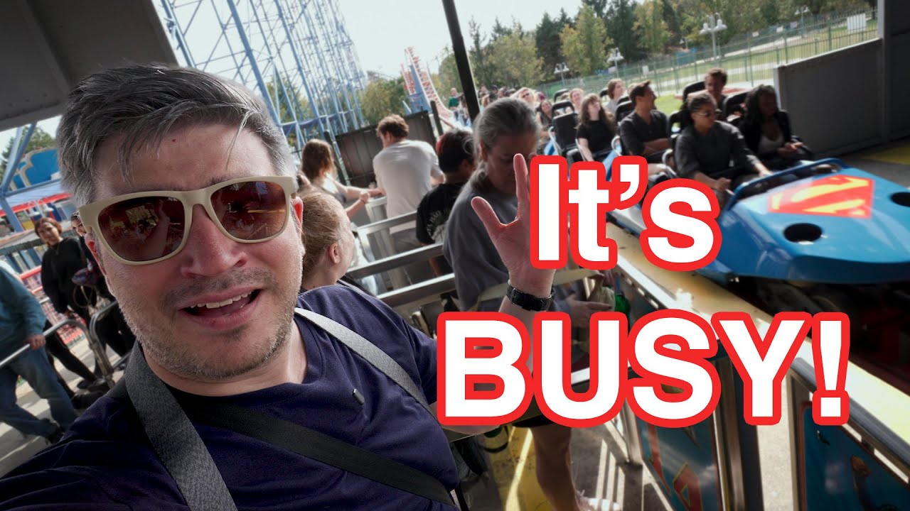 Каково это на самом деле — находиться в умирающем тематическом парке — Six Flags America, Мэриленд