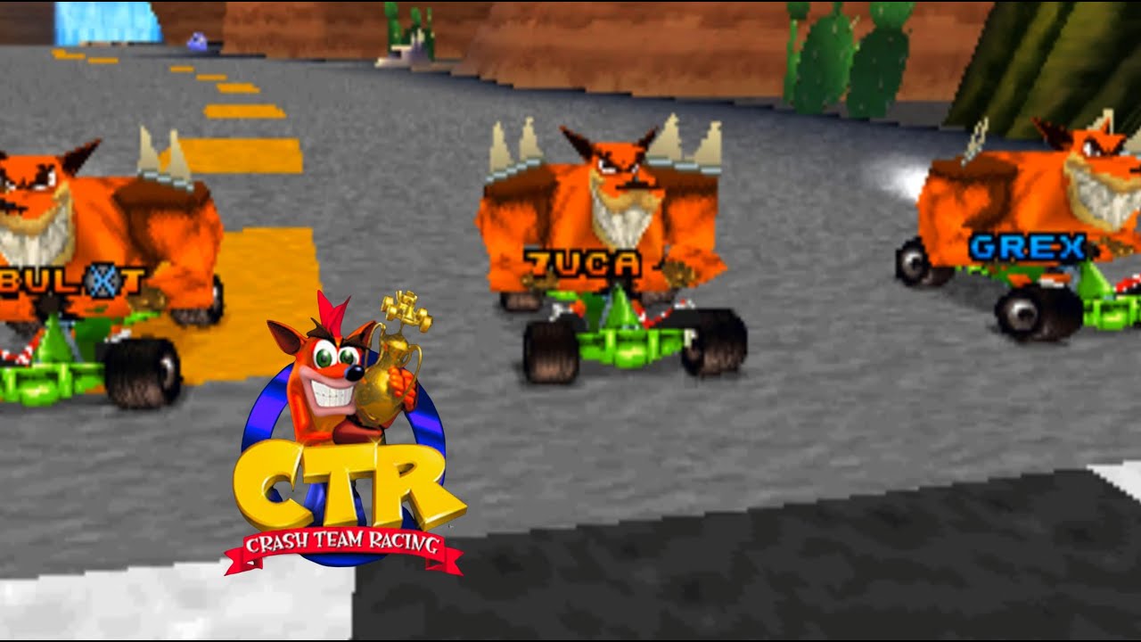 Is Dingo Canyon too tiny for 3 Tinys? | Online CTR competitive races #10